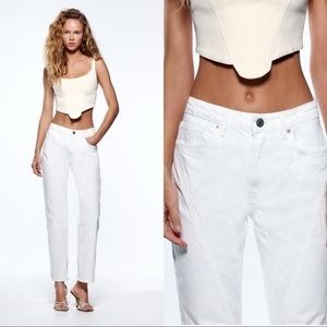 NWT Zara Straight Leg Jeans
